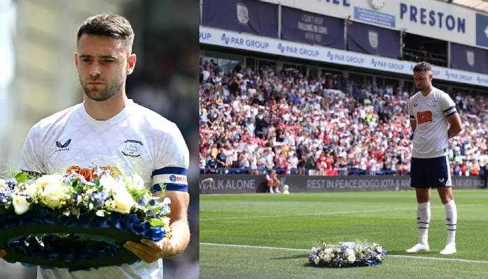 Liverpool vs Preston: Fans honour Diogo Jota, brother with special tribute