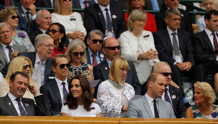 Royal family member caught sleeping Courtside at Wimbledon final