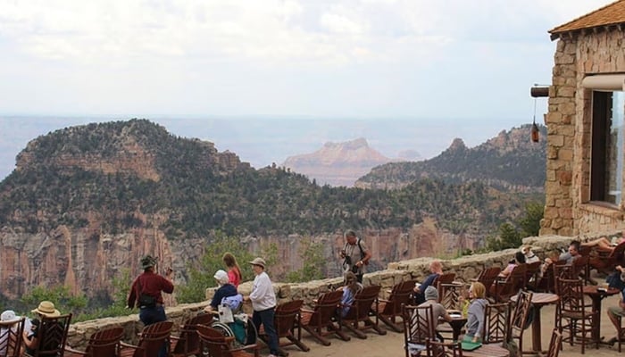 Grand Canyon Lodge destroyed by fast-moving wildfire