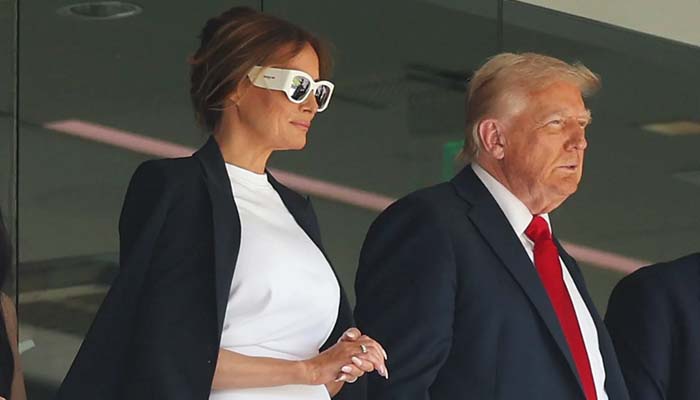 US President Trump and First Lady Melania Trump attended the FIFA Club World Cup final in New Jersey