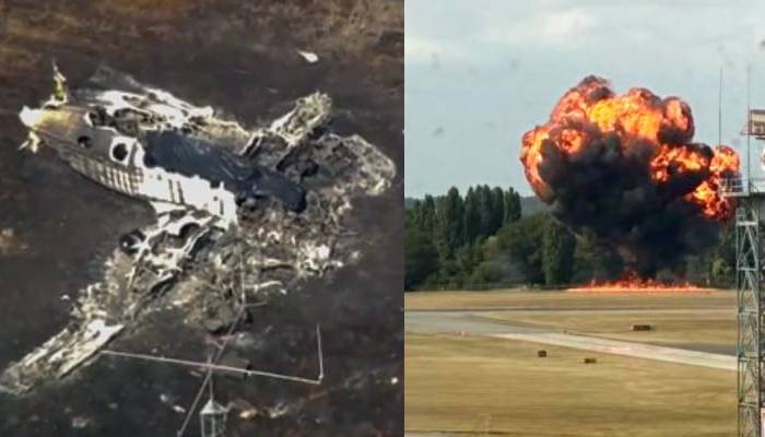 Southend Airport crash: All four victims confirmed as foreign nationals