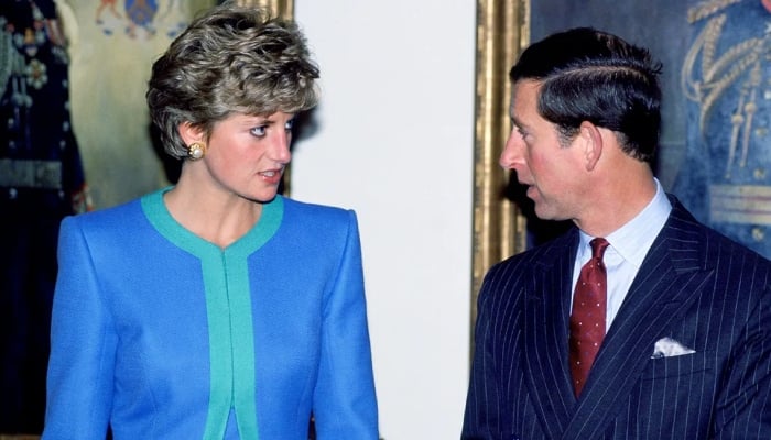 King Charles and late Princess of Wales