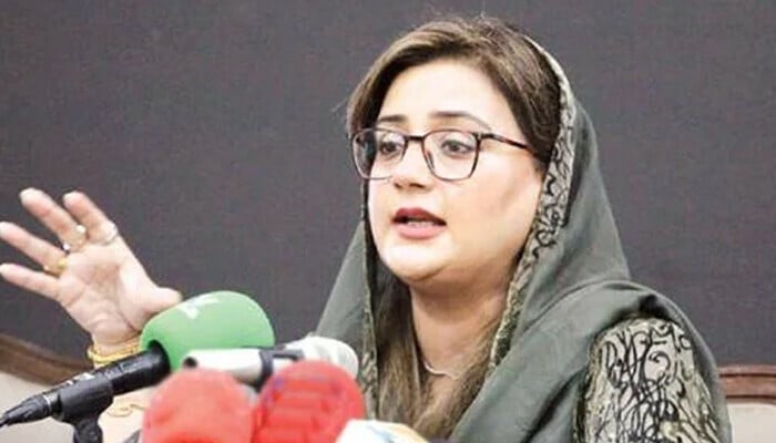 وزیرِاطلاعات پنجاب عظمیٰ بخاری—فائل فوٹو