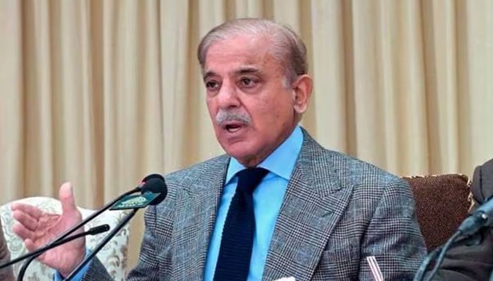 وزیرِاعظم شہباز شریف — فائل فوٹو