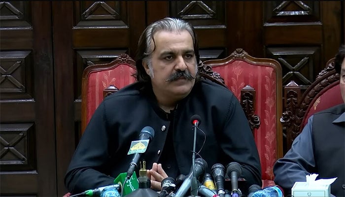علی امین گنڈا پور: فائل فوٹو