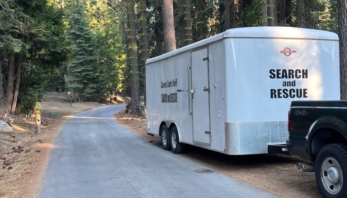 Help note aids rescuers in finding mother-son duo lost in California forest
