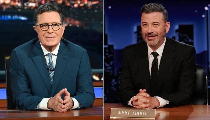 Jimmy Kimmel shows support for Stephen Colbert amid ‘Late Show’ cancellation