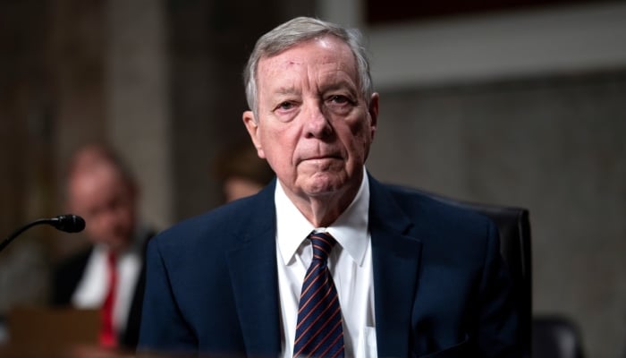 Sen. Dick Durbin questions FBI move to flag Epstein files with Trump name