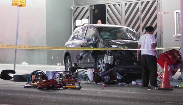 Los Angeles nightclub crash leaves 20 injured, 7 in critical condition