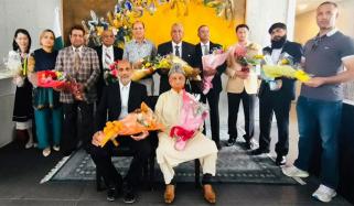 جاپان میں پاکستانی سفیر عبدالحمید سے پاکستانی کمیونٹی کی ملاقات