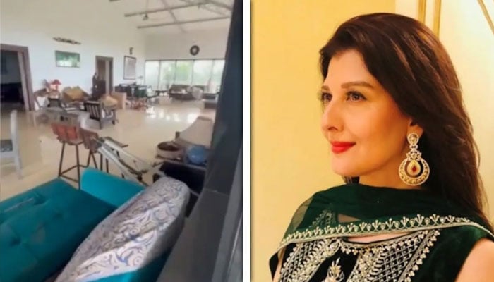 بالی ووڈ اداکارہ سنگیتا بجلانی کے فارم ہاؤس میں توڑ پھوڑ