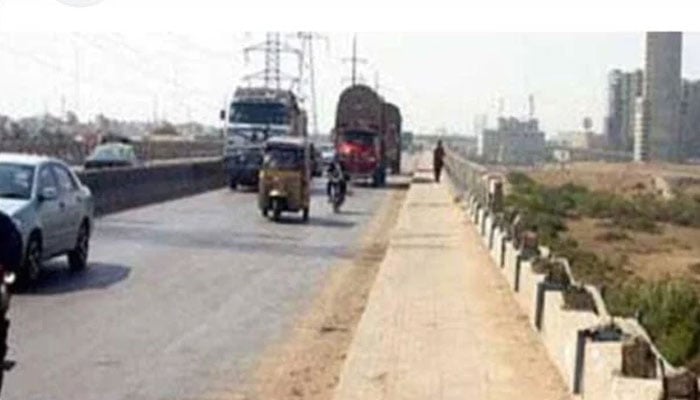 کراچی: جام صادق پل آج صبح 6  سے 11 بجے تک بند رہے گا