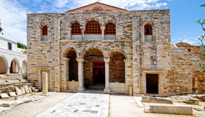 Panagia Ekatondapiliani, a Byzantine church in Paros
