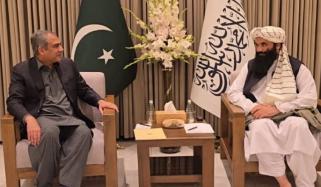 کابل: محسن نقوی کی افغان ہم منصب سراج الدین حقانی سے ملاقات