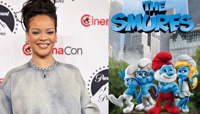 Rihanna draws connections to beloved ‘Smurf’ character