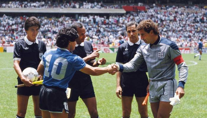 Shilton’s ‘Hand of God’ jersey set for auction nearly 40 years after iconic match