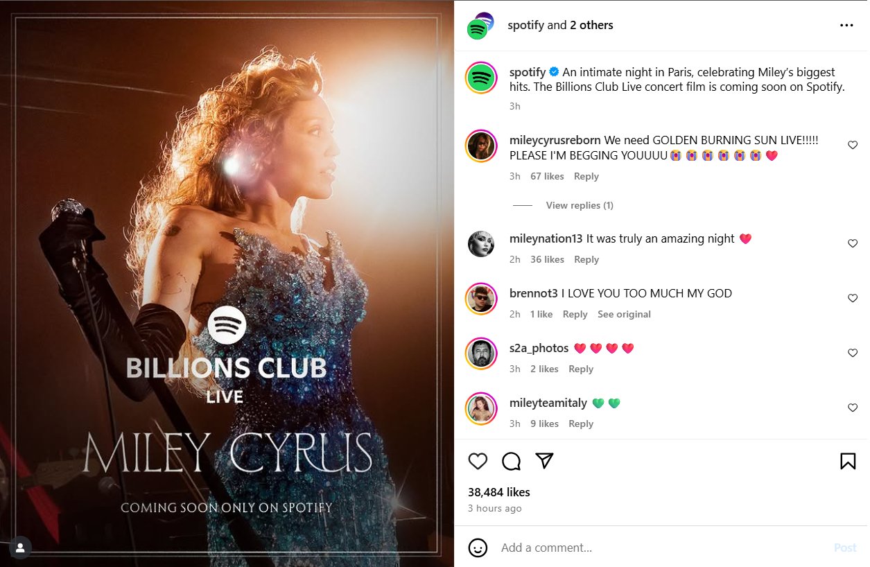 P.C. Instagram/spotify