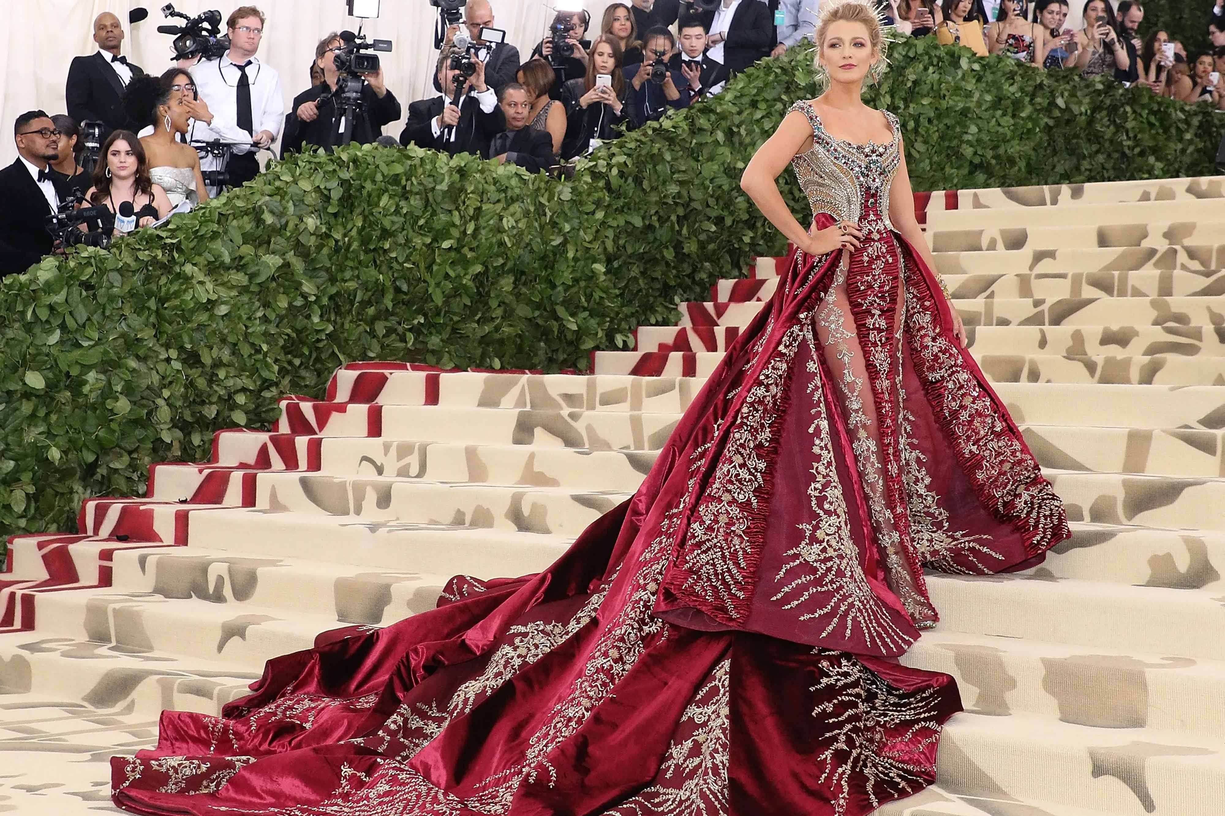 Blake Livelys 2018 Met Gala look