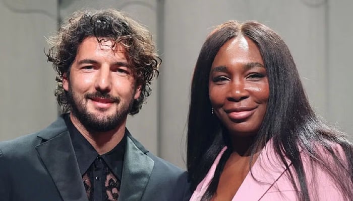 Andrea Preti and Venus Williams sparked engagement rumours at Milan Fashion Week