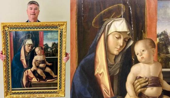 چوری شدہ پینٹنگ 50 سال بعد اٹلی واپس پہنچا دی گئی