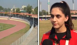 پشاور: ٹارٹن ٹریک کی خراب صورتحال سے کھلاڑی پریشان 