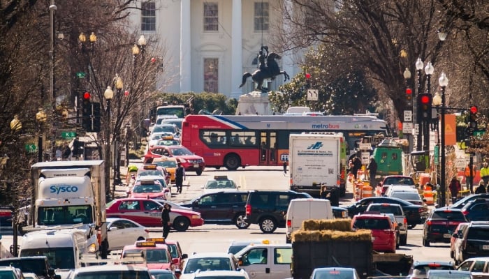 Washington DC takes the crown as worst US city for traffic