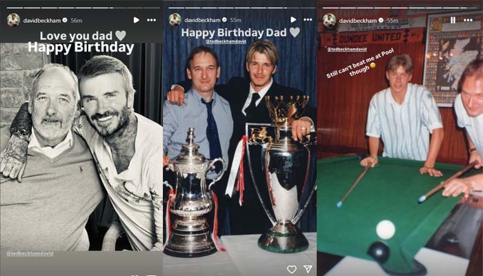 David Beckham shares sweet birthday post for father