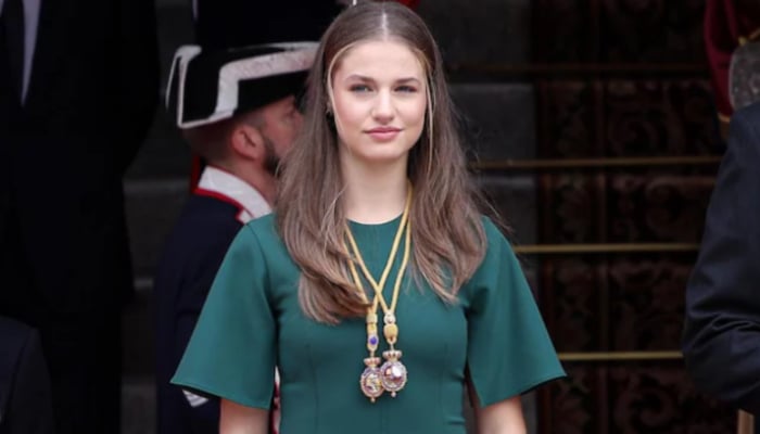 1-	Crown Princess Leonor of Spain: