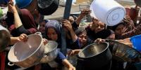 غزہ: بھوک کی شدت سے مزید 10 فلسطینی انتقال کر گئے