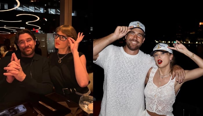 Taylor Swift makes official debut on Travis Kelces Instagram