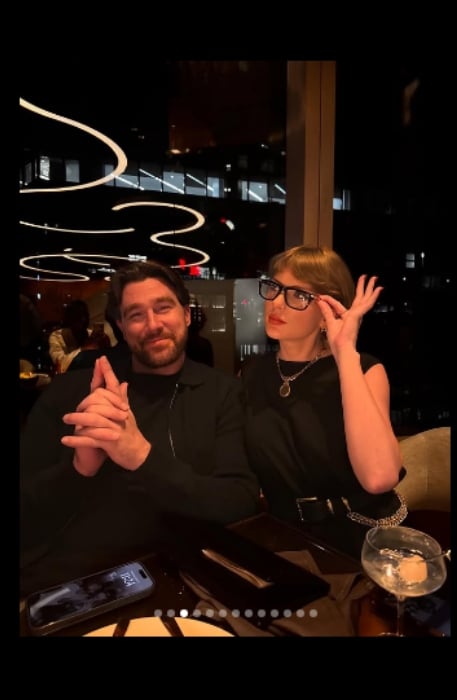 P.C: Travis Kelces Instagram handle
