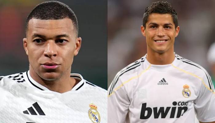 Cristiano Ronaldo’s Real Madrid debut story repeats as Kylian Mbappé follows suit
