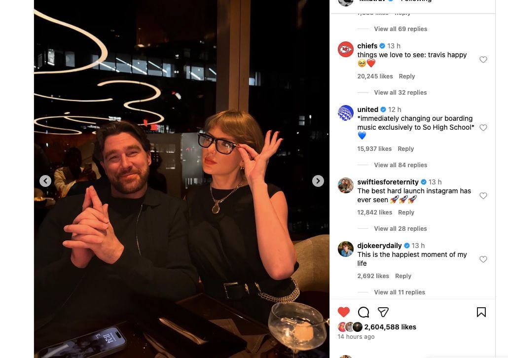 Taylor Swift sparks engagement buzz with Travis Kelce after lock screen reveal