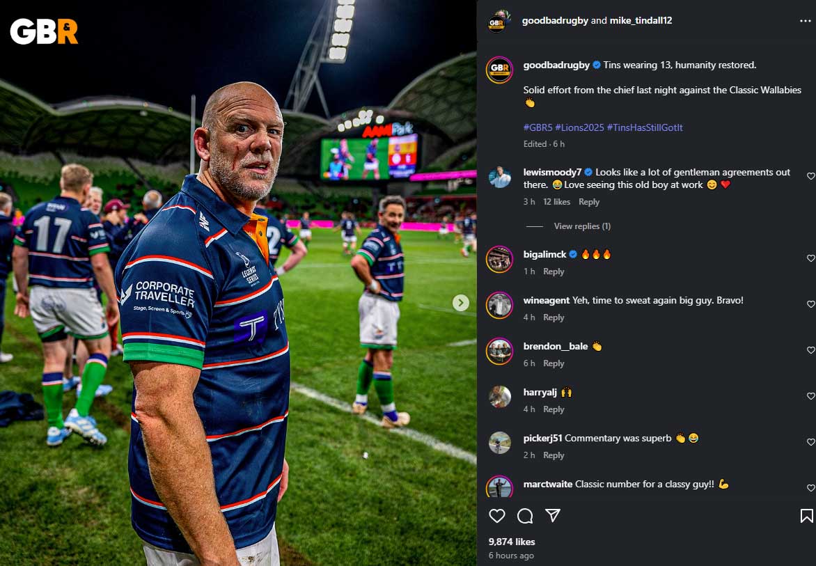 Mike Tindall suffers face injury at exciting event in Australia