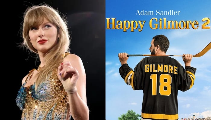 Taylor Swift urges fans to stream Happy Gilmore 2: ‘As soon as humanly possible’