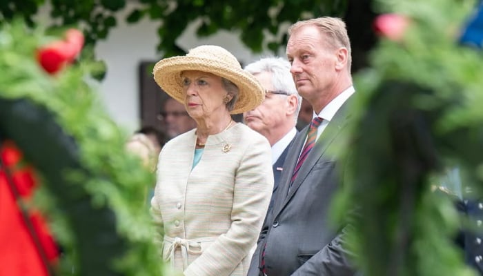 Senior Royal makes rare appearance to attend solemn remembrance event