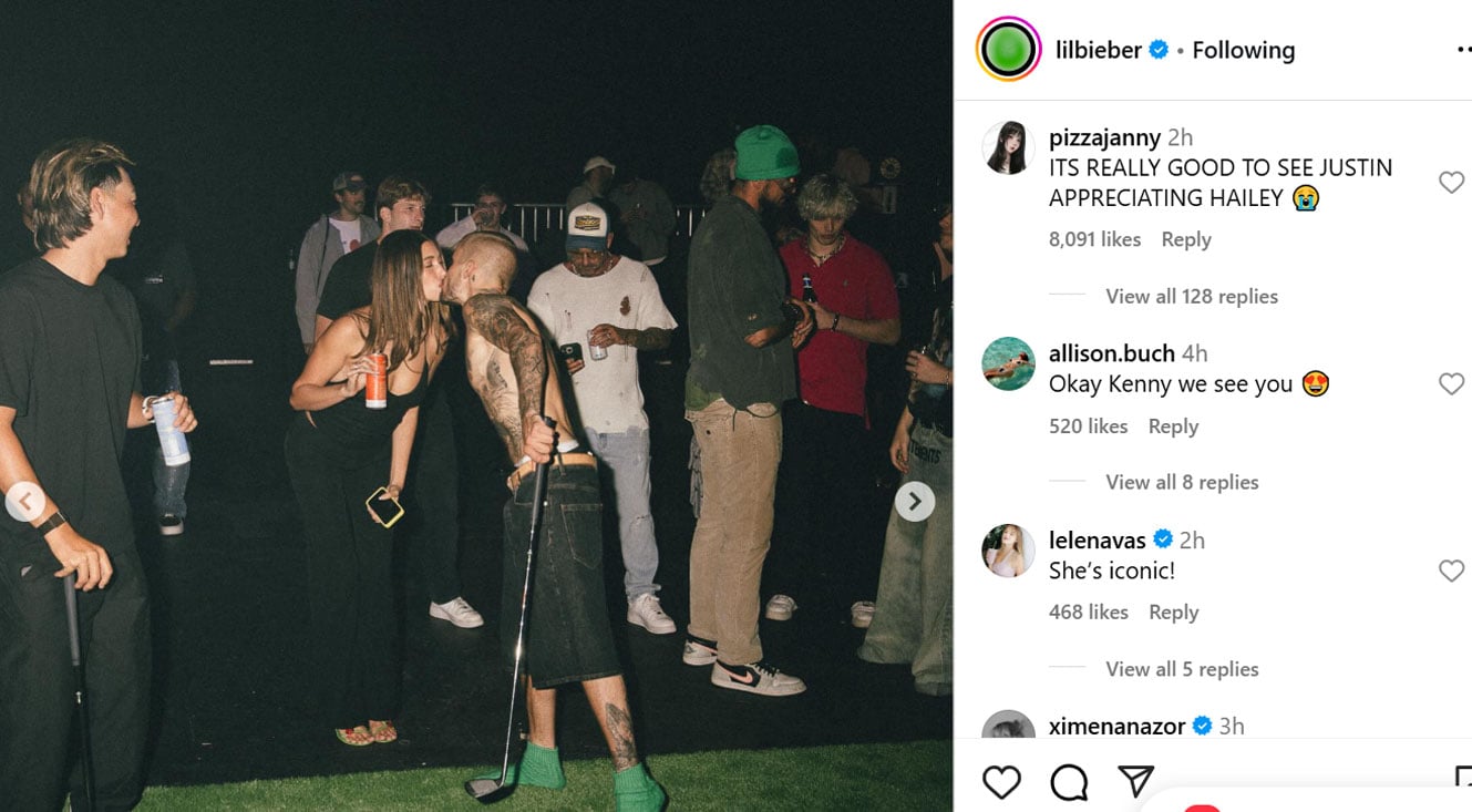 Justin Bieber shares intimate photos with Hailey from ‘Swag’ listening party