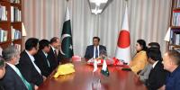 ن لیگ جاپان کے وفد کی سفیرِ پاکستان عبدالحمید بھٹہ سے اہم ملاقات