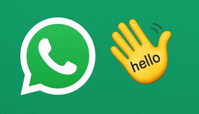 WhatsApp introduces wave emoji greeting to help start conversations more easily