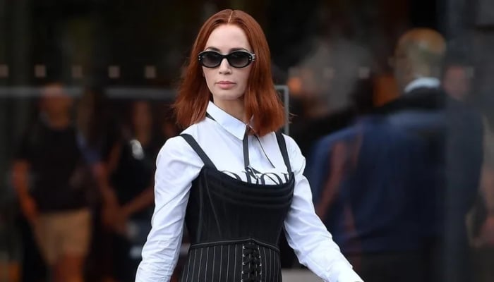 Emily Blunt brings back her iconic red hair for ‘The Devil Wears Prada 2’
