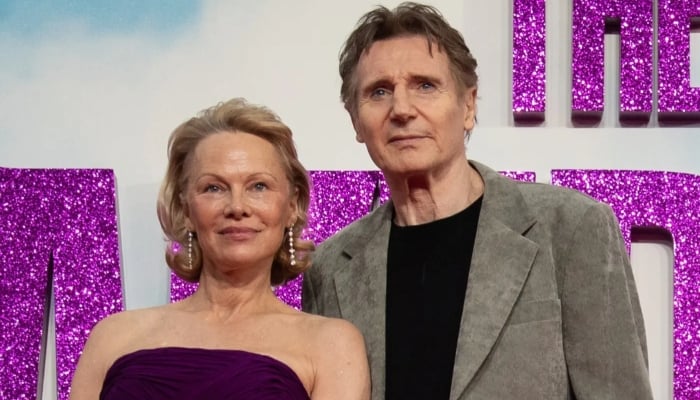 Naked Gun costars Pamela Anderson, Liam Neeson dating after on-set buzz