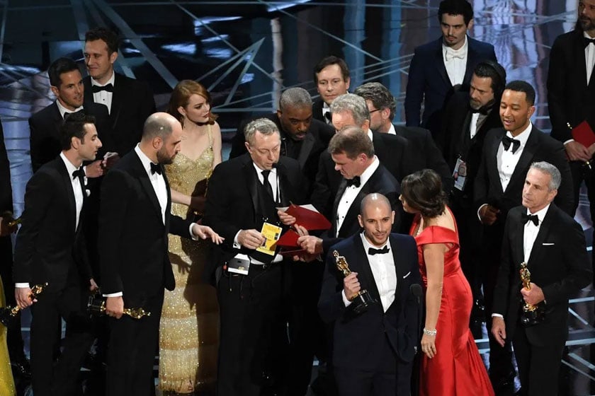 La La Land and ‘Moonlight’ mix-up (2017)