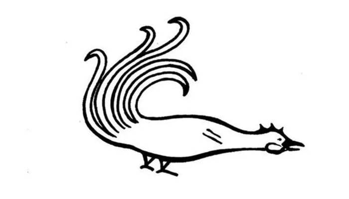 An illustration of the tattoo on the womans thumb and fingers