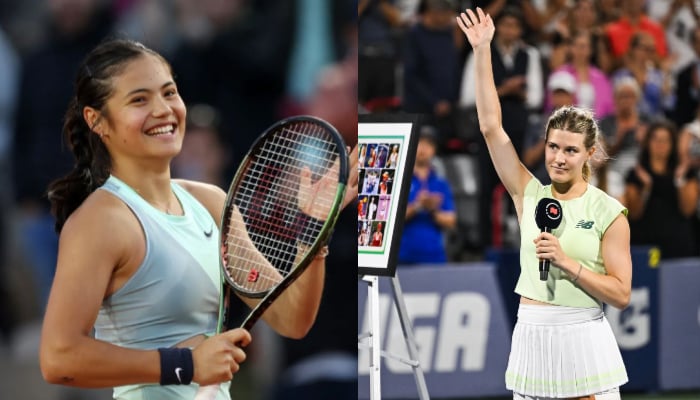 Emma Raducanu pays tribute to Eugenie Bouchard after emotional retirement