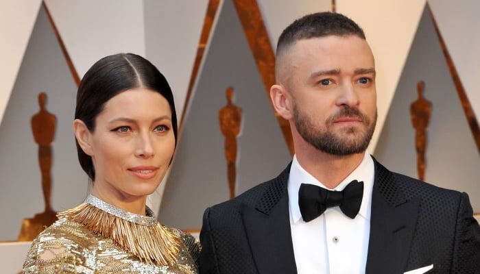 Jessica Biel reacts to husband Justin Timberlake’s vulnerable health admission