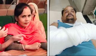 اجنبی شخص نے شوہر کو بیوی کے ہاتھوں قتل سے بچالیا