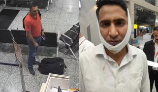 سری نگر ایئر پورٹ: بھارتی فوجی افسر نے 1 شخص کا جبڑا توڑ دیا