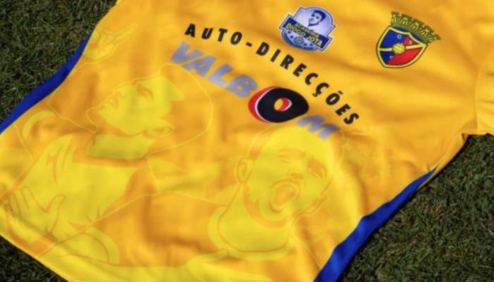 Diogo Jota, brother featured on Gondomar SC jerseys in touching tribute