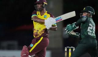 پاکستان کا ویسٹ انڈیز کو جیت کیلئے 190 رنز کا ہدف