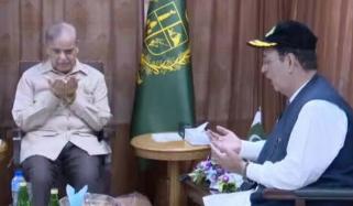 وزیراعظم شہباز شریف  ایک روزہ دورے پر گلگت پہنچ گئے